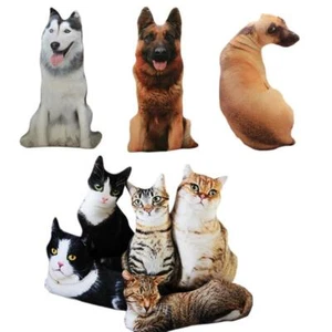 50cm Cute Lifelike 3D Cat Plush Toys Stuffed Soft Animal Doll Simulation Pillow - Picture 1 of 20