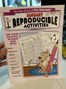 January Monthly Reproducibles by Mary Lester (1999, Hardcover) - Imagen 1 de 6