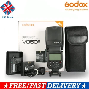 Godox V850 V850II 2.4G GN60 Wireless Speedlite Flash For Canon Nikon Olympus UK - Picture 1 of 12