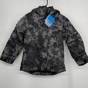 Columbia Girls' Whirlibird Ii Interchange Jacket Black Whimsy Xs - Picture 1 of 16