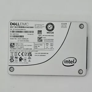 Unità di memoria a memoria Intel S4520 960 GB 2,5" SATA III SSDSC2KB960GZR DELL EMC D P/N:05M8Y4 6 Gbps - Foto 1 di 4