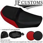 BLACK AND D RED VINYL CUSTOM MADE FITS YAMAHA XS 650 SE DUAL SEAT COVER +WSP
