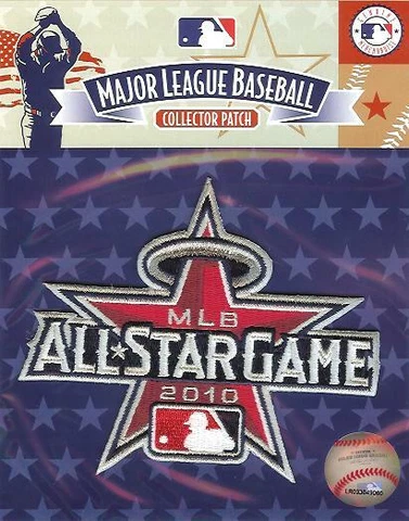 2010 MLB All Star Sleeve Patch Los Angeles Angels Official Licensed Jersey Logo Cover