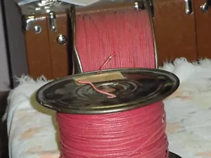 10 FT. coil WESTERN ELECTRIC 20 gauge  CLOTH over PLASTIC over TINNED  COPPER - Picture 1 of 7