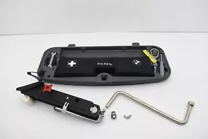 2008 BMW 7 Series E66 Trunk Emergency Tool Box Complete Kit With Jack OEM KW35 - Picture 1 of 17