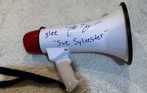 Jane Lynch Glee Sue Sylvester signed autograph megaphone - Picture 1 of 2