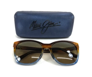 Gafas de sol Maui Jim MJ793-18B ALEKONA marco azul caramelo con lentes de bronce HCL - Imagen 1 de 13