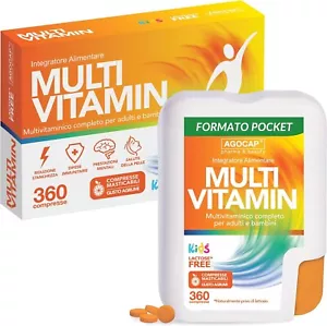 Integratore Multivitaminico Vitamine e Minerali 360 compresse - Foto 1 di 5