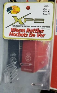 Bass Pro Shops XPS 4mm Clear Worm Rattles (pkg of 10) - Picture 1 of 2