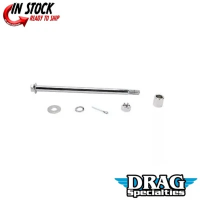 Drag Specialties DS-223045 铬后轴套件 '82-'94 FXR — 第 1/3 张图片