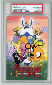 JOHN DIMAGGIO Signed ADVENTURE TIME Photo - Jake the Dog Voice Actor -  PSA - Picture 1 of 2