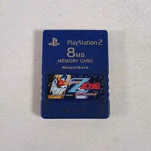PS2 Memory Card Premium Series Z Gundam SCPH-10020 Playstation Sony OEM getestet - Bild 1 von 2