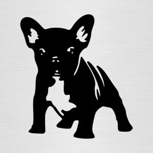 PEGATINA BULLDOG FRANCES vinilo autocollant aufkleber coche adesivi perro decal - Imagen 1 de 2