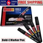 BOLD-E Black Permanent Marker Pen Waterproof Refillable Markers For Poster Board