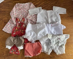 Vintage Lot Doll Clothing Med To L Doll Colorful Britches Overalls Rick Rack Tr - Picture 1 of 20