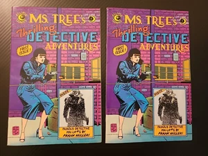 Ms Tree's Thrilling Detective Adventures #1 1983 VF Eclipse Comic Lor od 2 books - Picture 1 of 9