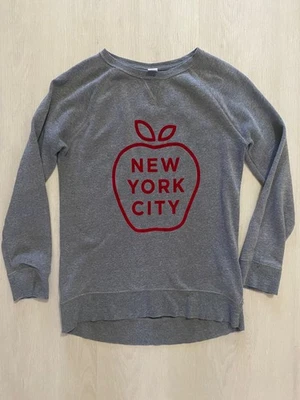 Sudadera Gris Old Navy Big Apple New York City Niños Niños Niñas Talla 14 Foto 1 de 4