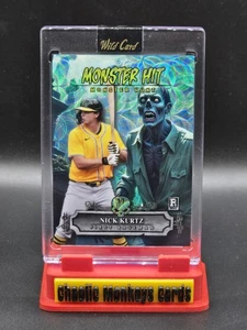Nick Kurtz Caleidoscopio Azul 1/1 Monster Hit Zombie 2025 Comodín Éxitos Embrujados - Imagen 1 de 2