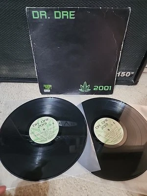 Dr. Dre Chronic 2001 2lp Vinyl 1999 OG 1st Press DJ PROMO W/Hype G+/G+ - Image 1 of 4