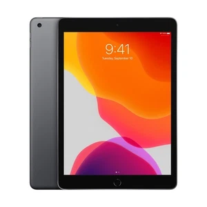 Apple iPad 10,2 7.Gen (2019) 32GB Wi-Fi Space Gray - Afbeelding 1 van 3