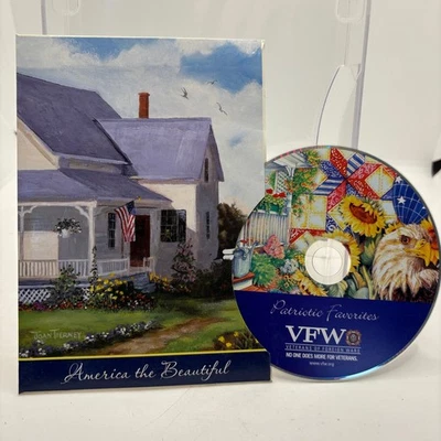 VFW Patriotic Favorites CD Veterans of Foreign Wars America the Beautiful Music Foto 1 de 2