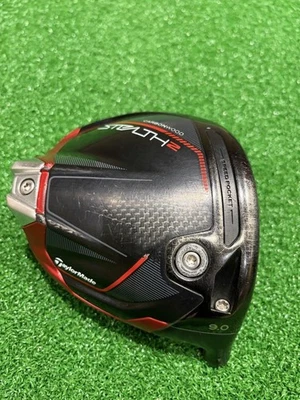 TaylorMade Stealth 2 Driver 1W 9° RH Head only w/Cover - VG #23 - Image 1 of 4