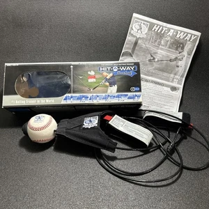 HIT A WAY HIT AWAY BASEBALL PRACTICE SET DEREK JETER REGGIE JACKSON SYSTEM NOB - Afbeelding 1 van 17