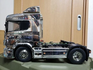 Tamiya 1/14 Scania R470 Highline Metallic Special Rc Tractor Truck Kit Model - Picture 1 of 9