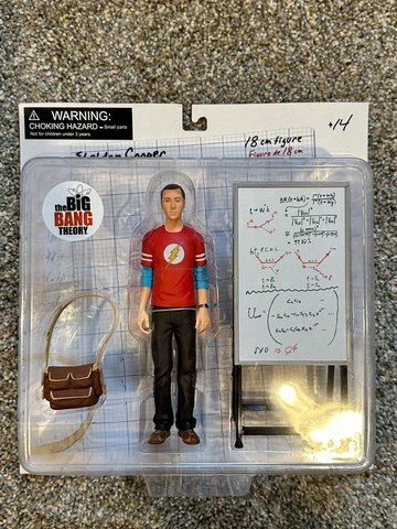 SD Toys The Big Bang Theory Sheldon Cooper Red Flash Shirt Figure, 7" VHTF!!!! Cover