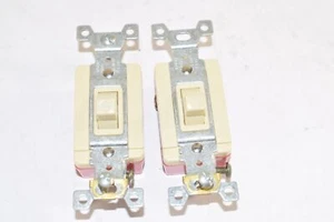 Lot of 2 NEW Arrow Hart 20A 120-277 VAC ONLY Wall Switches  - Picture 1 of 3