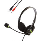 USB/3.5mm Computer Laptop PC Headset Wired Headphones Noise Cancelling