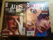 Alias # 22 & 23 (2003 Marvel) 1st printing    ORIGIN Jessica Jones  - Netflix