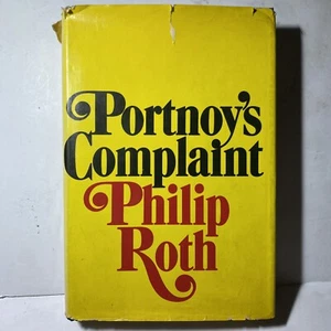 Portnoy's Complaint ROTH, Philip 1969 6th Printing HC NF DJ Torn Acceptable - Picture 1 of 12