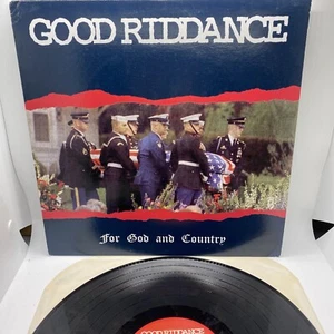 Good Riddance “For God and Country” Blue Vinyl Record Color Fat Wreck - Picture 1 of 10