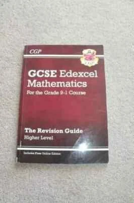 CGP GCSE Edexcel Mathematics The Revision Guide (Higher Level) For 9-1 course - Image 1 of 3