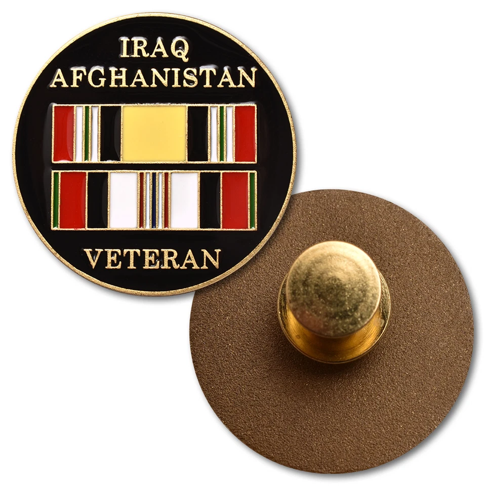 Pin solapa Irak-Afganistán Foto 1 de 1