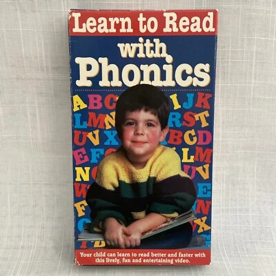 Learn to Read with Phonics - Goodtimes Release (1990) VHS 75 Mins - Image 1 of 4