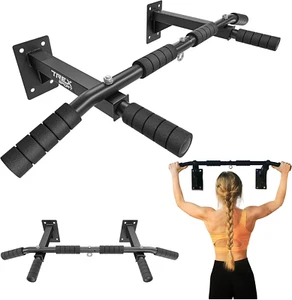 Klimmzugstange Zur Wandmontage TX-030PB| 6 Rutschfeste Griffe, Öse Für Boxsack | - Bild 1 von 11