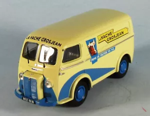 Modellino pressofuso CORGI Peugeot D3A La Vache Grosjean (Beige) scala 1/43 ULTRA RARO! - Foto 1 di 10