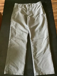 UA Under Armour Pants Boys size 6 Medium Gray Adjustable waist see description - Picture 1 of 6