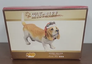 Cracker Barrel Santa Hat Dog - Full Of Mischief - Dachshund Christmas - Picture 1 of 7
