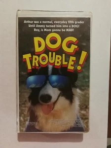 DOG TROUBLE (VHS) GLEN OLSON - Picture 1 of 3