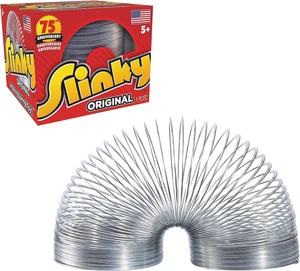 The Original Slinky Walking Spring Toy, Metal Slinky, Fidget Toys, Party Favors - Picture 1 of 6