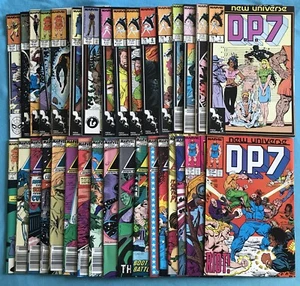 D.P.7 (1986) #1-32 AVG FN+ Complete SERIES Annual NEW Universe MARVEL DP7 SET - Picture 1 of 10