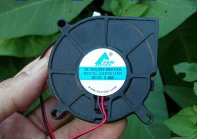 XBM0615SH 5V 0.3A 2pin 60X60X15MM DC Brushless Centrifugal Cooling Fan - Image 1 of 4