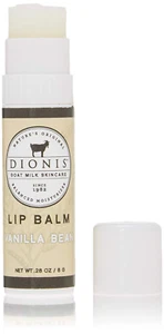 Bálsamo labial para el cuidado de la piel de leche de cabra (vainilla, 0,28 OZ) - Imagen 1 de 8
