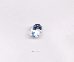 AAA 10x8 mm Semi Precious Natural Faceted Brazilian Glacier Blue Aquamarine - Foto 1 di 3