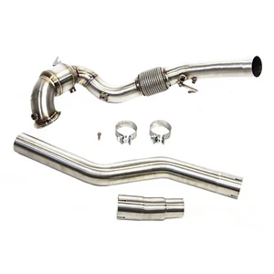 VW Golf MK8 R Sports Cat Downpipe 200 Cell CPSI Airtec Motorsport 2.0 TSI 2021- - Picture 1 of 4
