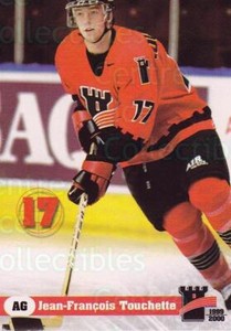 1999-00 Quebec Remparts Timbres et Monnaies #10 Jean-Francois Touchette