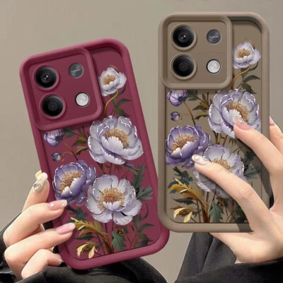 For Xiaomi 14T Poco Redmi Note 14 13 12 11 Pro Pattern Shockproof Silicone Case - Image 1 of 4